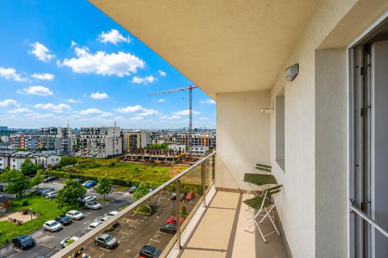 Palladium Residence 2, garsoniera moderna cu vedere panoramica.